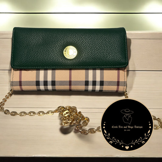 Green Designer BB Sling Bag